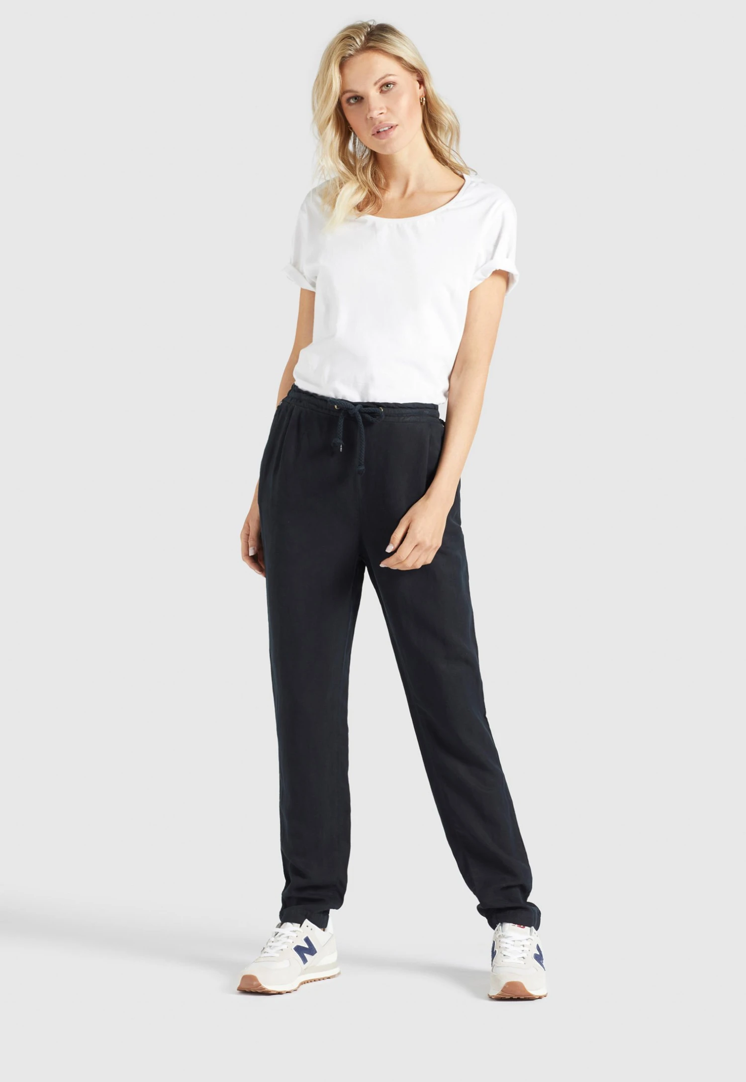 Khujo Svetjana - Pantalones Deportivos - Grau Gewaschen 6 Khujo Svetjana - Pantalones Deportivos - Grau Gewaschen - Imagen 4