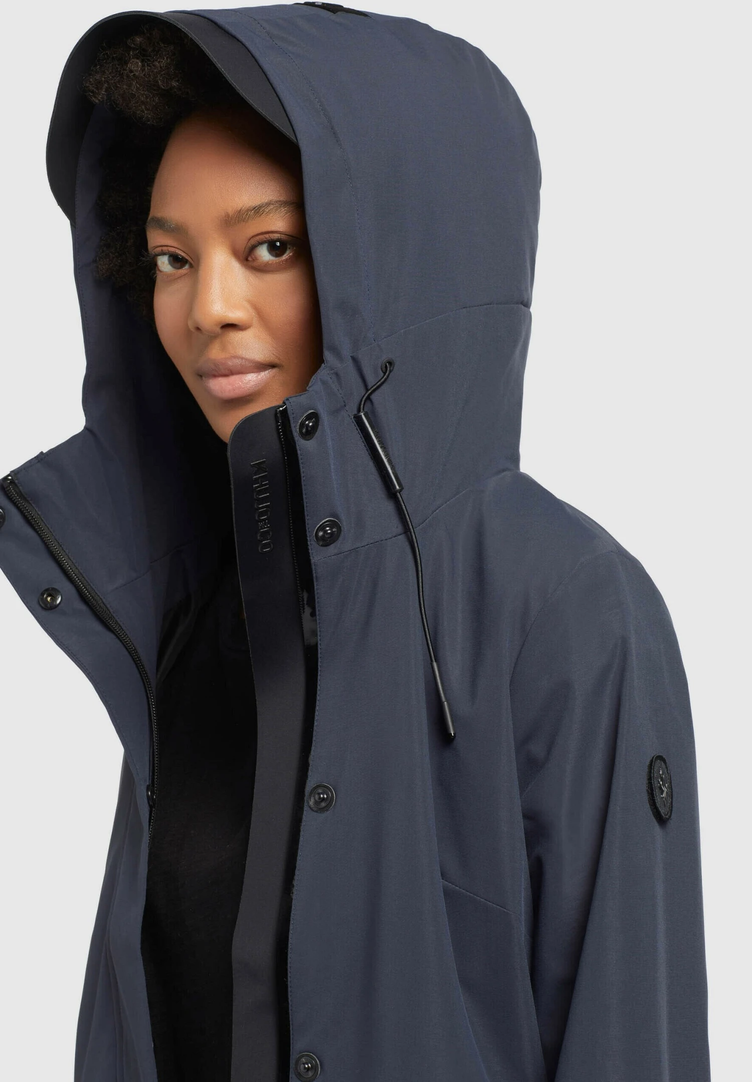 Khujo Izaf - Impermeable - Dunkelblau 9 Khujo Izaf - Impermeable - Dunkelblau - Imagen 7