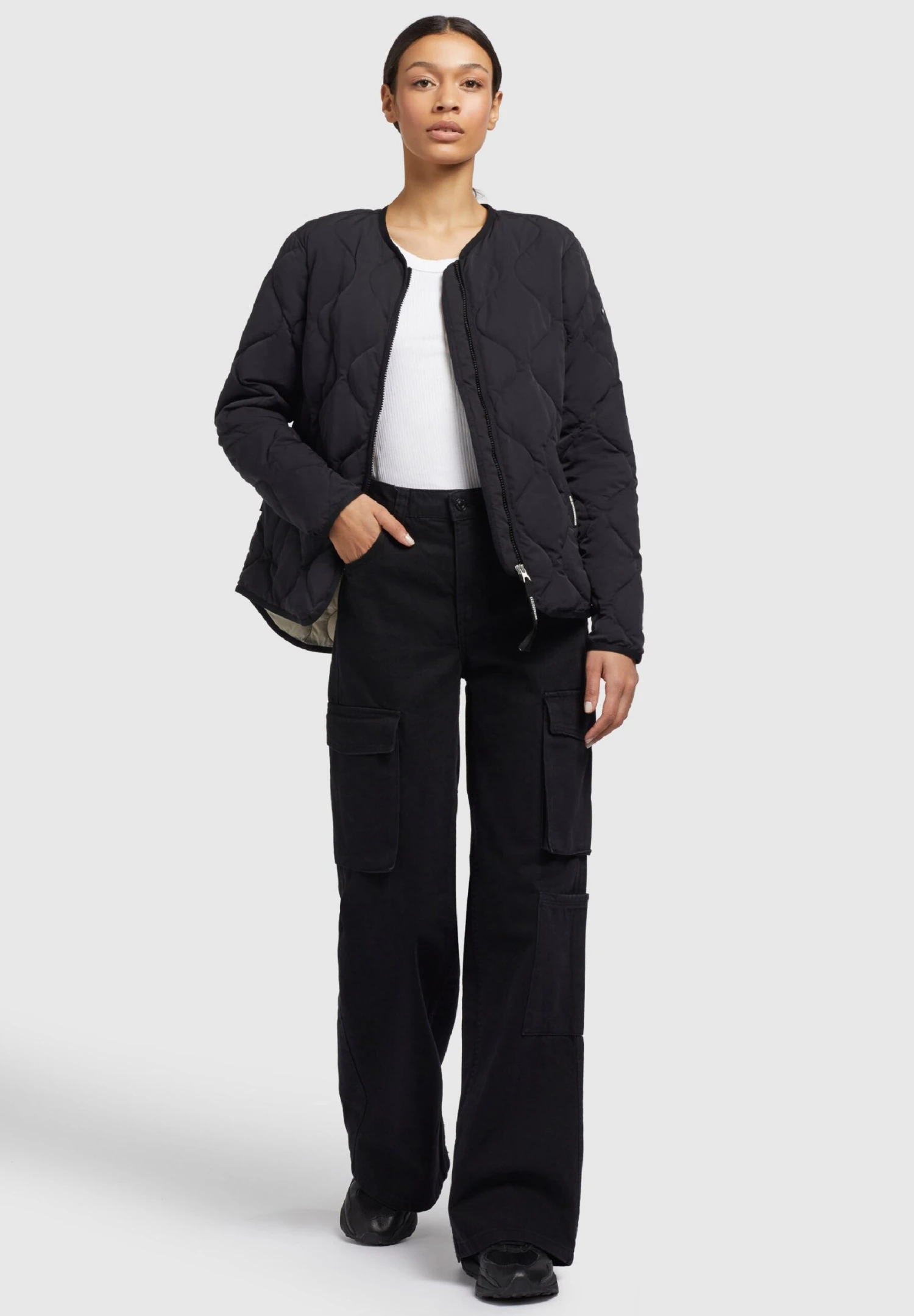 Khujo Alma - Chaqueta De Entretiempo - Schwarz 4 Khujo Alma - Chaqueta De Entretiempo - Schwarz - Imagen 2