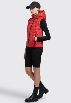 Khujo Fabia Shiny - Chaleco - Rot 13 Khujo Fabia Shiny - Chaleco - Rot -Tienda Ropa Moderna c8ca6ad25044456384c462f9276baf72