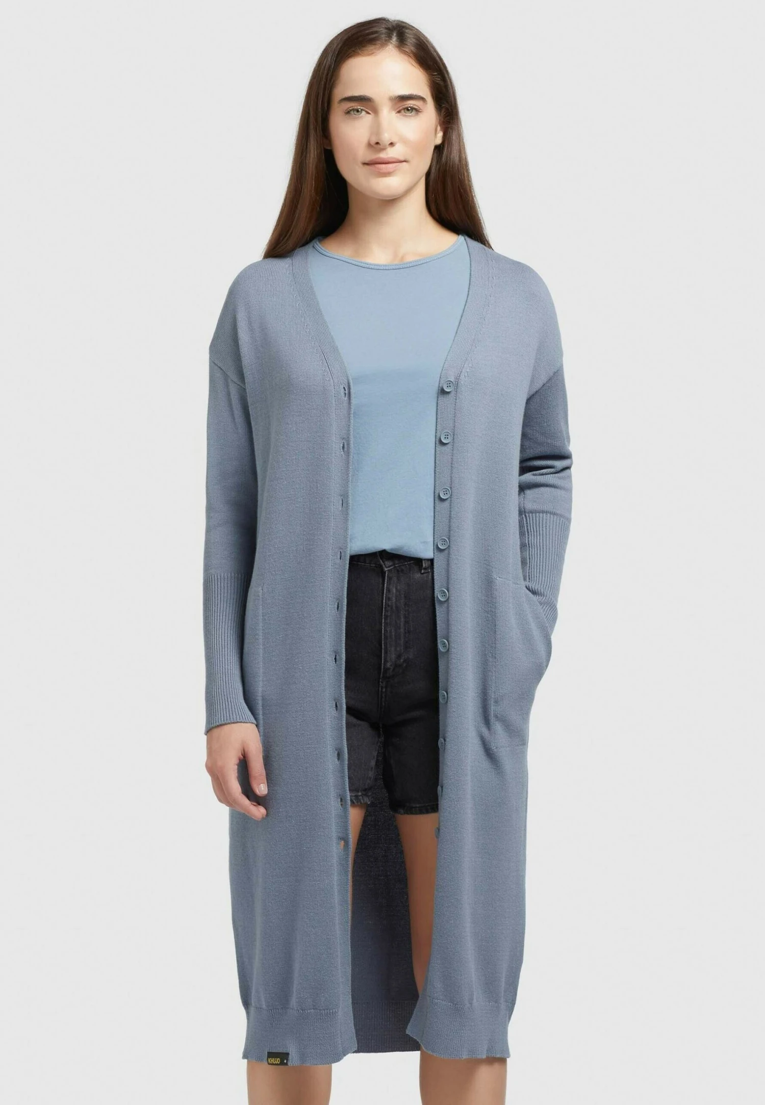 Khujo Elina - Abrigo Corto - Blau 3 Khujo Elina - Abrigo Corto - Blau