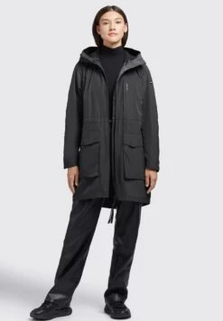 Khujo Mantel Ging - Abrigo Corto - Schwarz 12 Khujo Mantel Ging - Abrigo Corto - Schwarz -Tienda Ropa Moderna cc443689df734a76aab8dbc2ff6d48a5