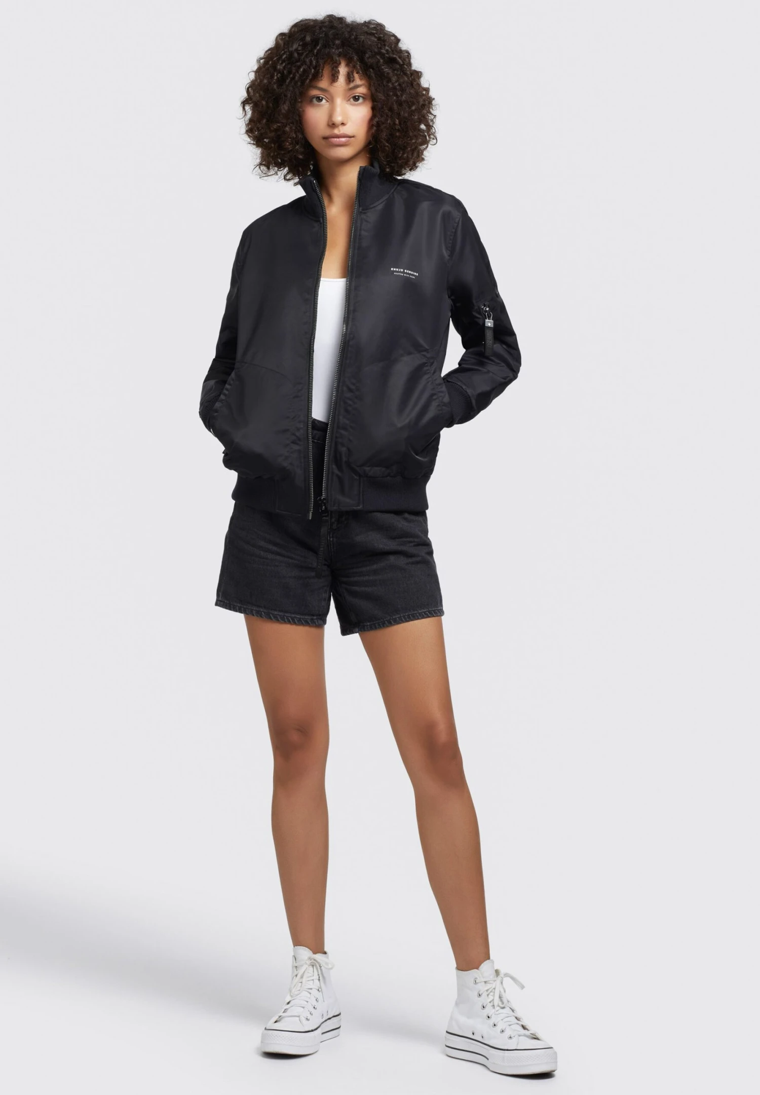 Khujo Lova - Chaqueta De Entretiempo - Schwarz 4 Khujo Lova - Chaqueta De Entretiempo - Schwarz - Imagen 2