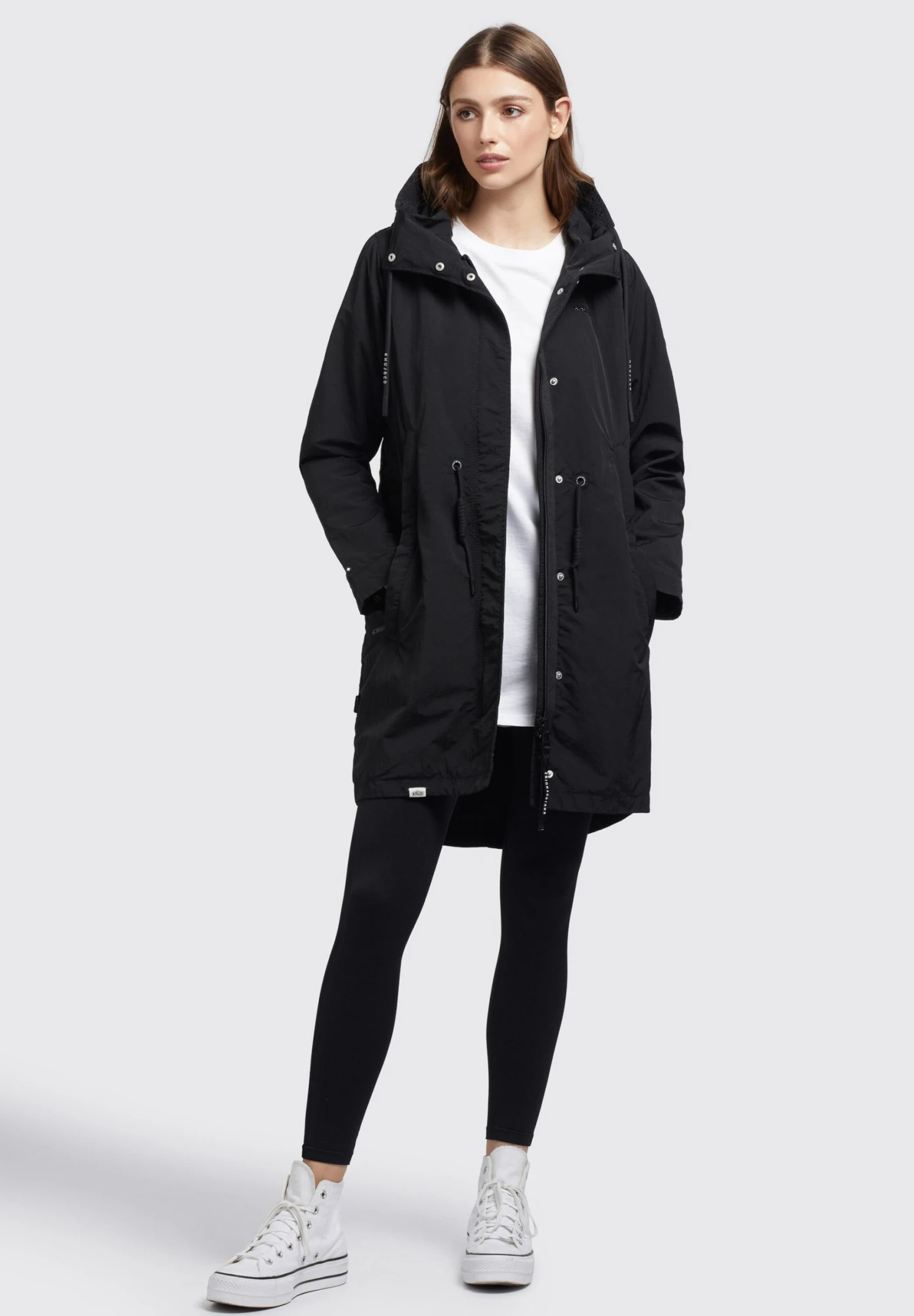 Khujo Adda - Abrigo Corto - Schwarz 4 Khujo Adda - Abrigo Corto - Schwarz - Imagen 2