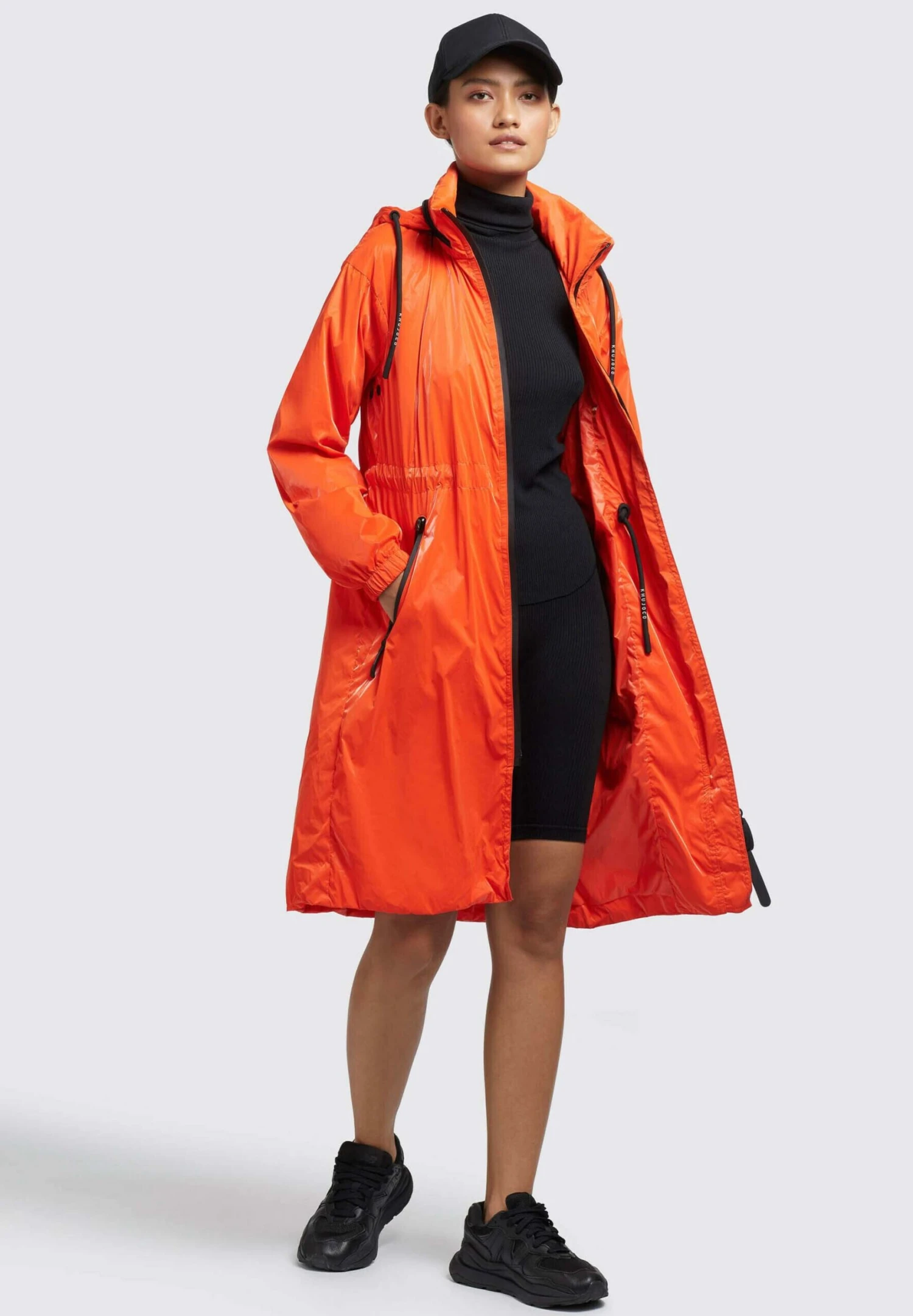 Khujo Marthe - Impermeable - Vib Red 4 Khujo Marthe - Impermeable - Vib Red - Imagen 2
