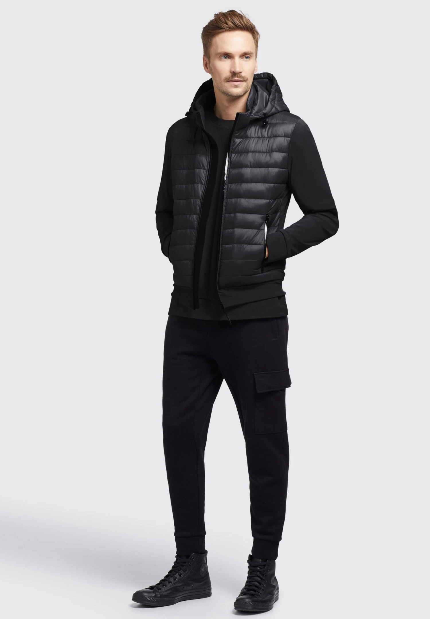 Khujo Bolt Matt - Chaqueta De Entretiempo - Schwarz 4 Khujo Bolt Matt - Chaqueta De Entretiempo - Schwarz - Imagen 2