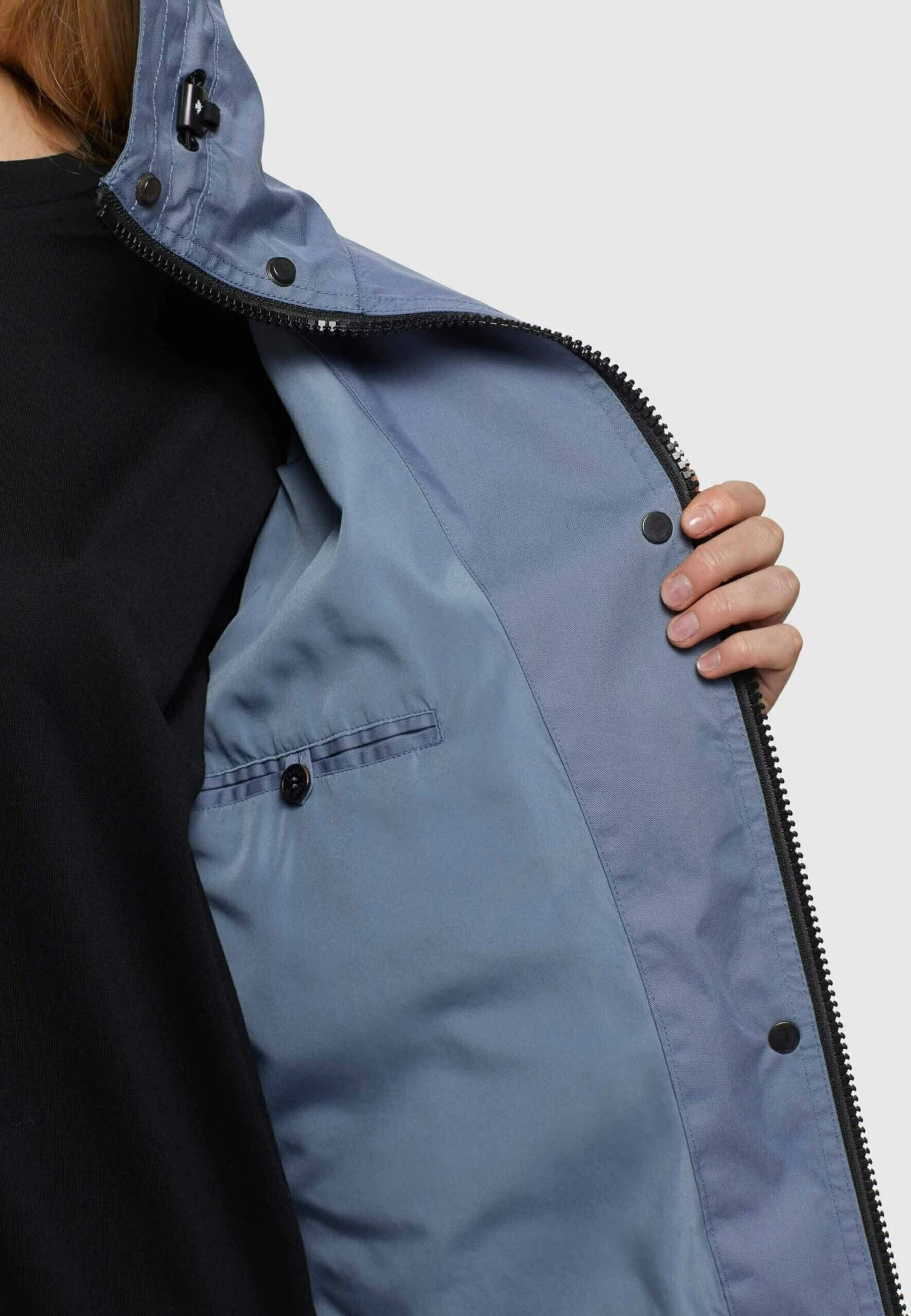 Khujo Frips - Chaqueta De Entretiempo - Blau 7 Khujo Frips - Chaqueta De Entretiempo - Blau - Imagen 5