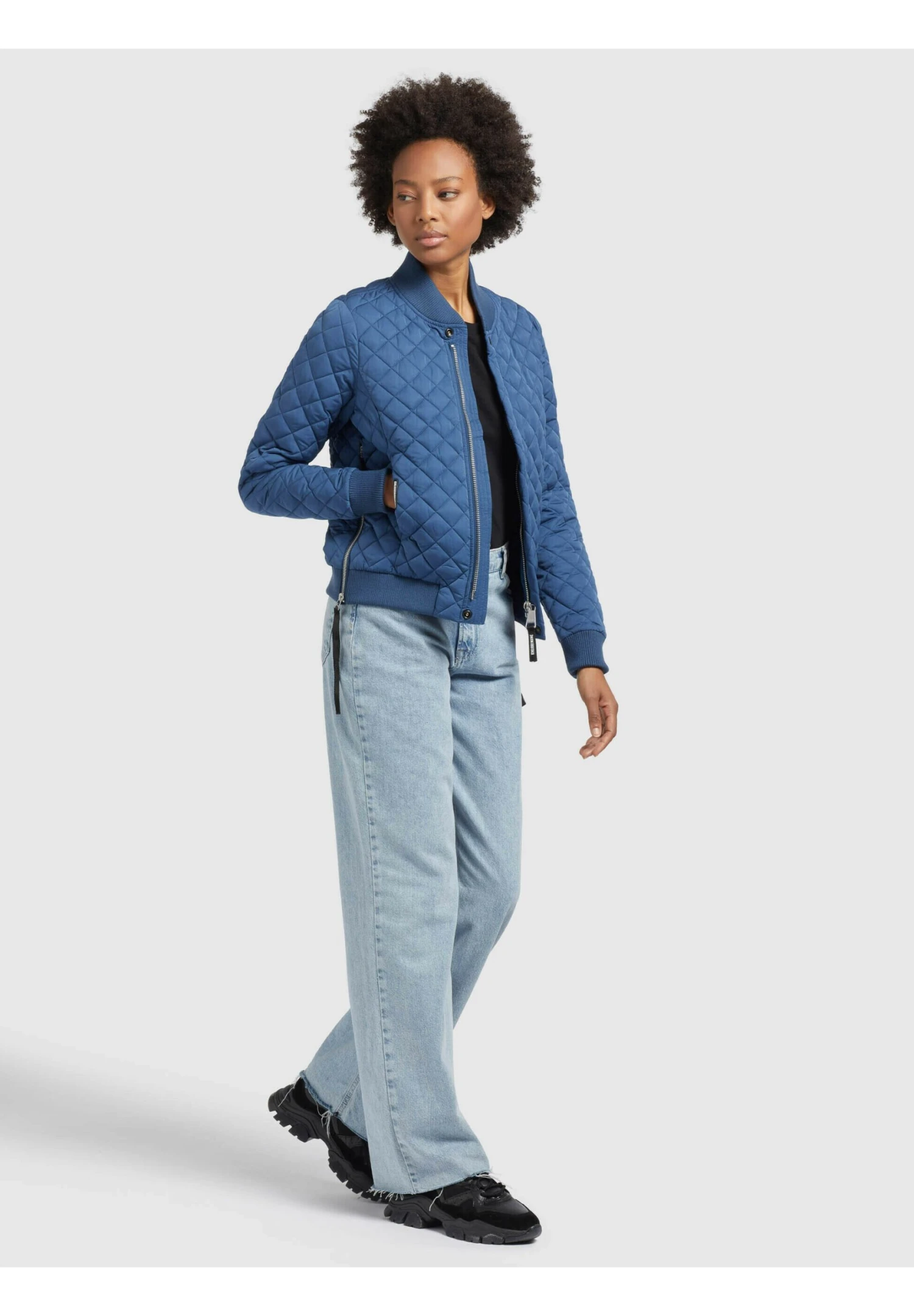 Khujo Monza - Chaqueta De Entretiempo - Blau 8 Khujo Monza - Chaqueta De Entretiempo - Blau - Imagen 6