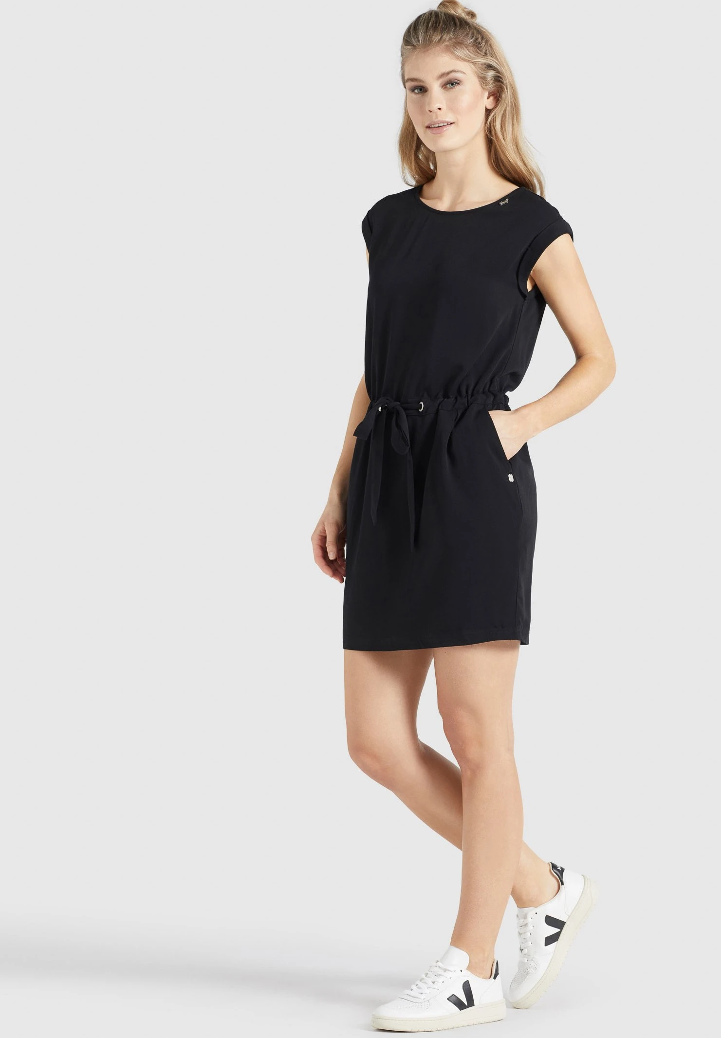 Khujo Candide - Vestido De Tubo - Schwarz 7 Khujo Candide - Vestido De Tubo - Schwarz - Imagen 5