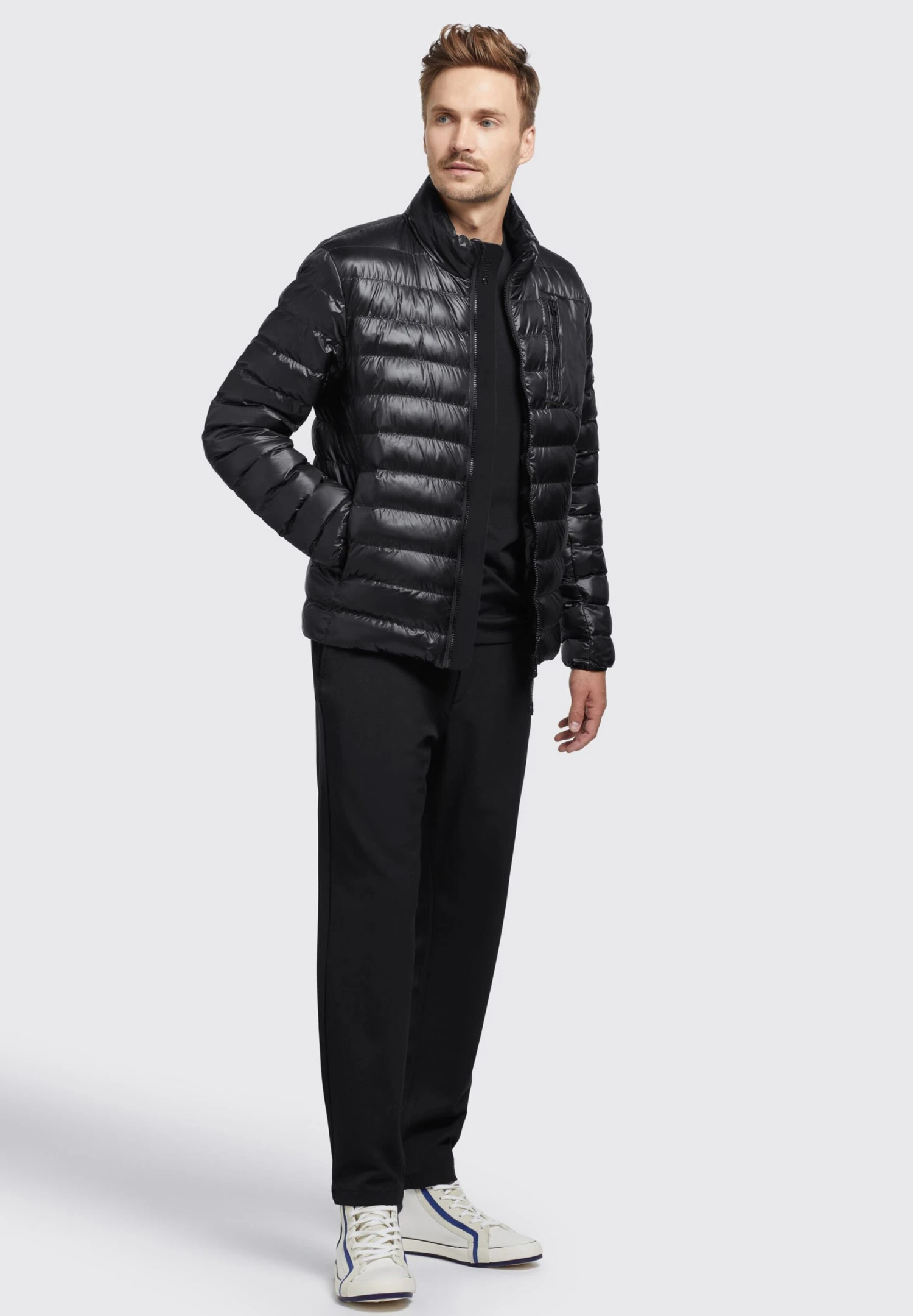 Khujo Percy Shiny - Chaqueta De Entretiempo - Schwarz 4 Khujo Percy Shiny - Chaqueta De Entretiempo - Schwarz - Imagen 2