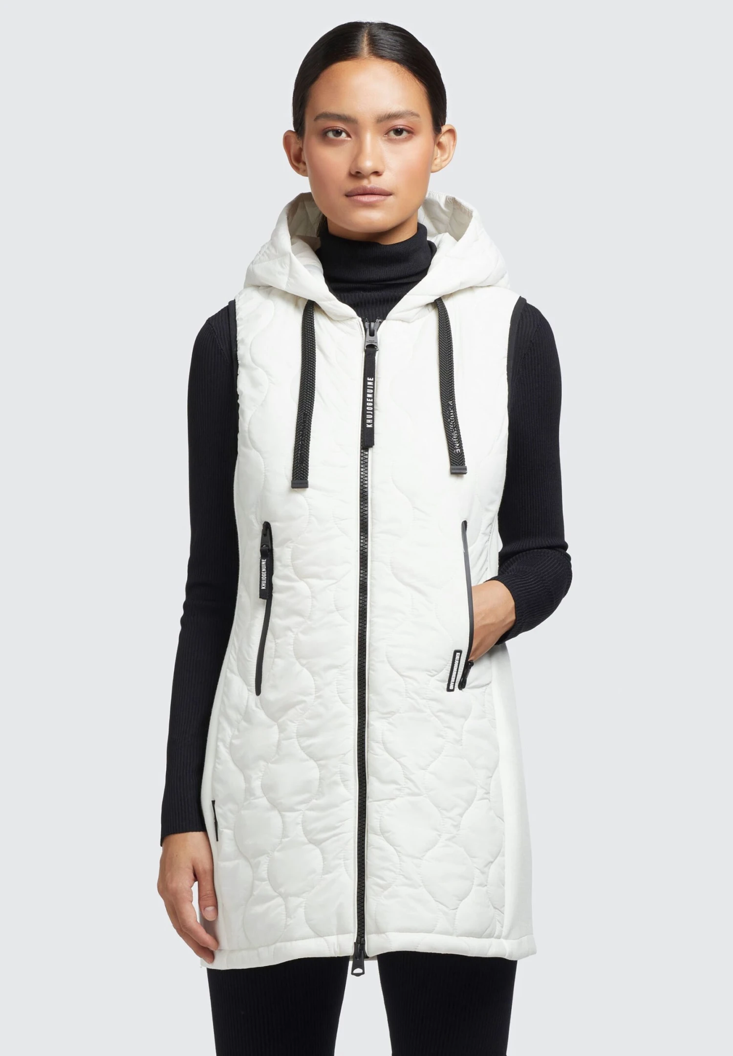 Khujo Malin - Chaleco - Naturweiß 3 Khujo Malin - Chaleco - Naturweiß