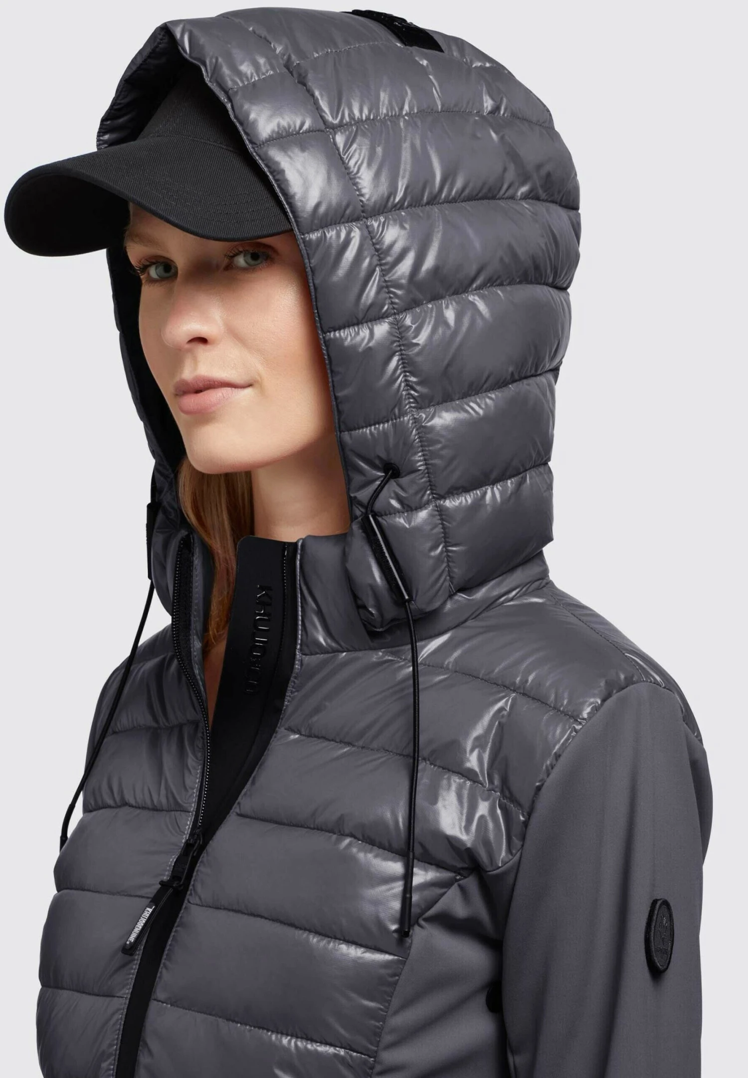 Khujo Ghita Shiny - Chaqueta De Entretiempo - Grau 7 Khujo Ghita Shiny - Chaqueta De Entretiempo - Grau - Imagen 5