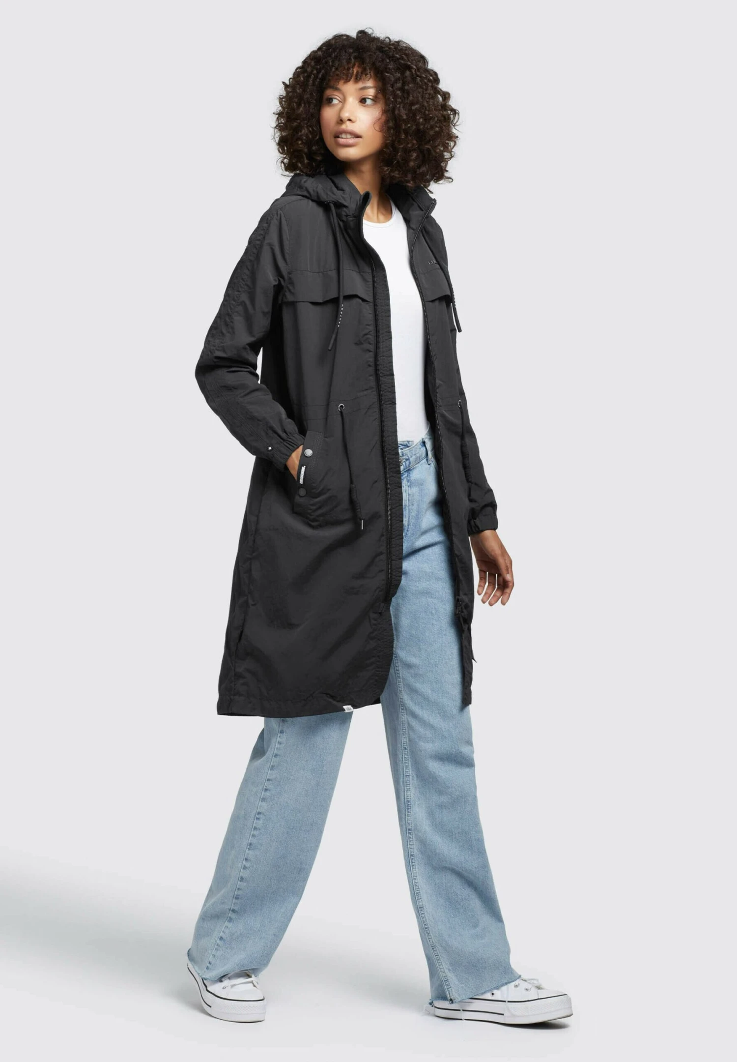 Khujo Mantel Voya3 - Parka - Schwarz 6 Khujo Mantel Voya3 - Parka - Schwarz - Imagen 4