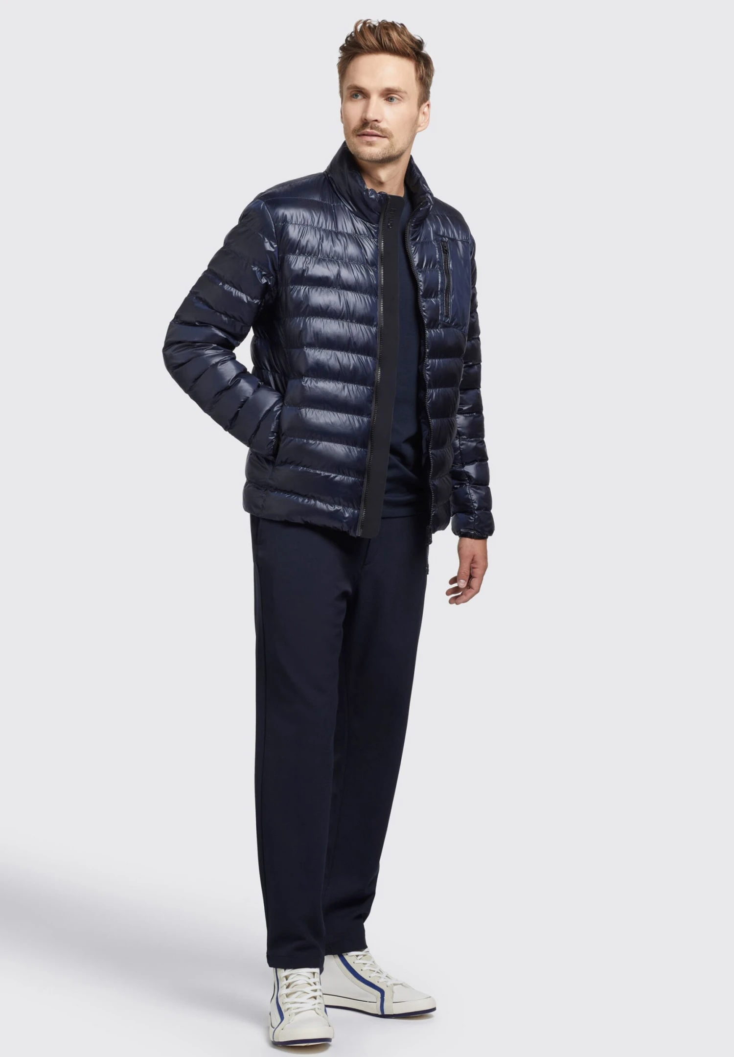 Khujo Percy Shiny - Chaqueta De Entretiempo - Dunkelblau 4 Khujo Percy Shiny - Chaqueta De Entretiempo - Dunkelblau - Imagen 2