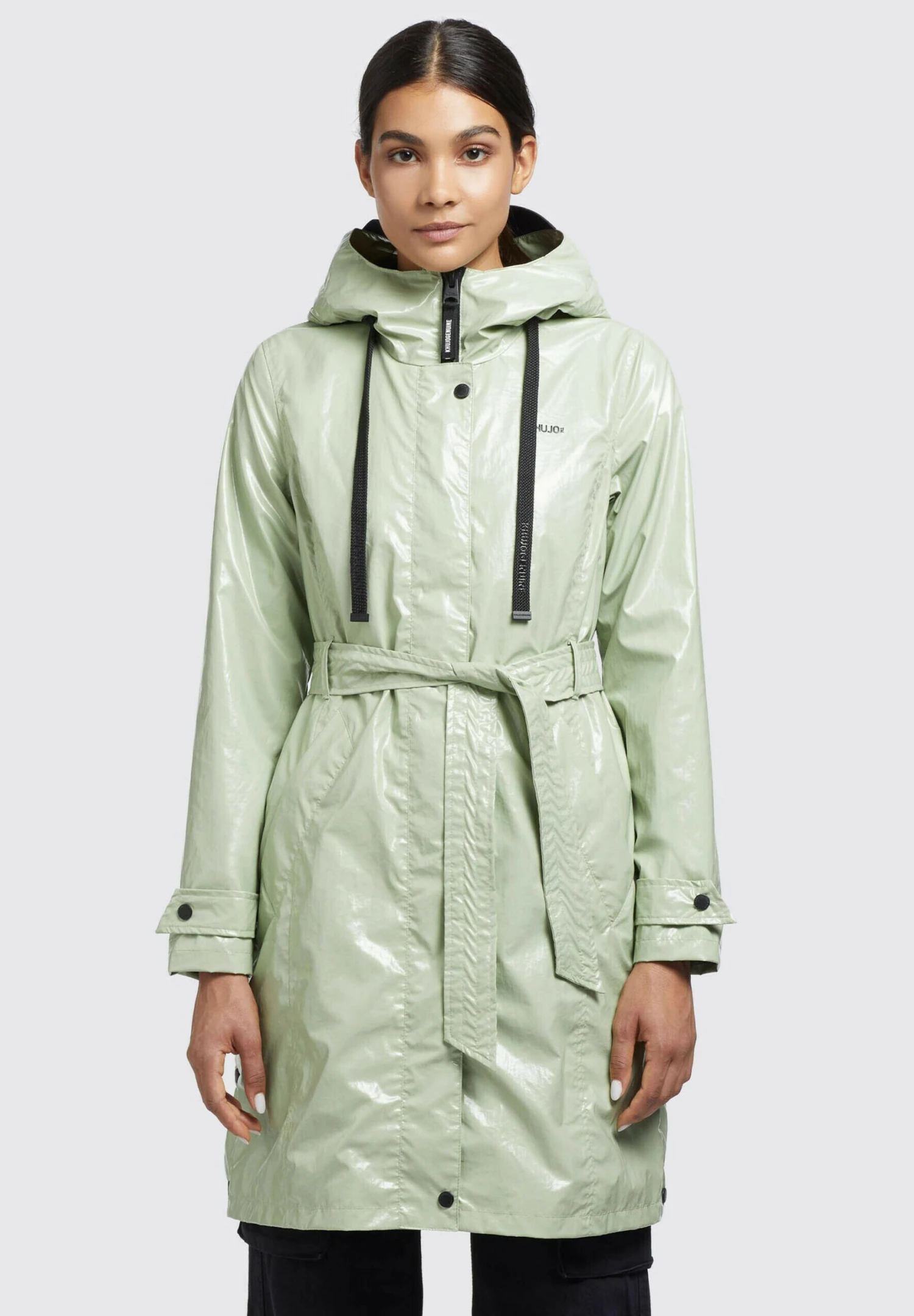 Khujo Alecia - Gabardina - Blassgrün 3 Khujo Alecia - Gabardina - Blassgrün
