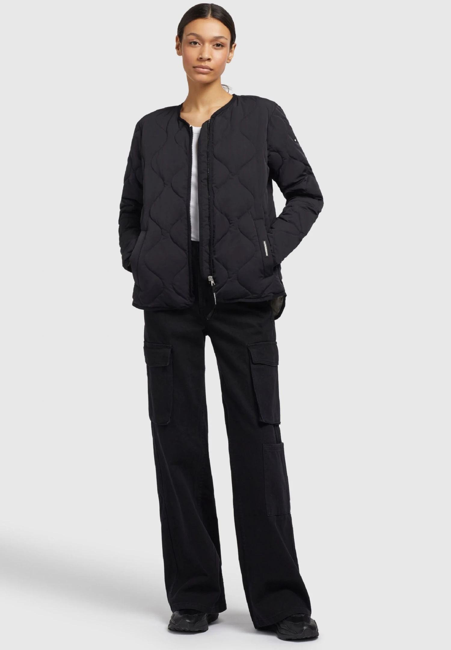 Khujo Alma - Chaqueta De Entretiempo - Schwarz 7 Khujo Alma - Chaqueta De Entretiempo - Schwarz - Imagen 5