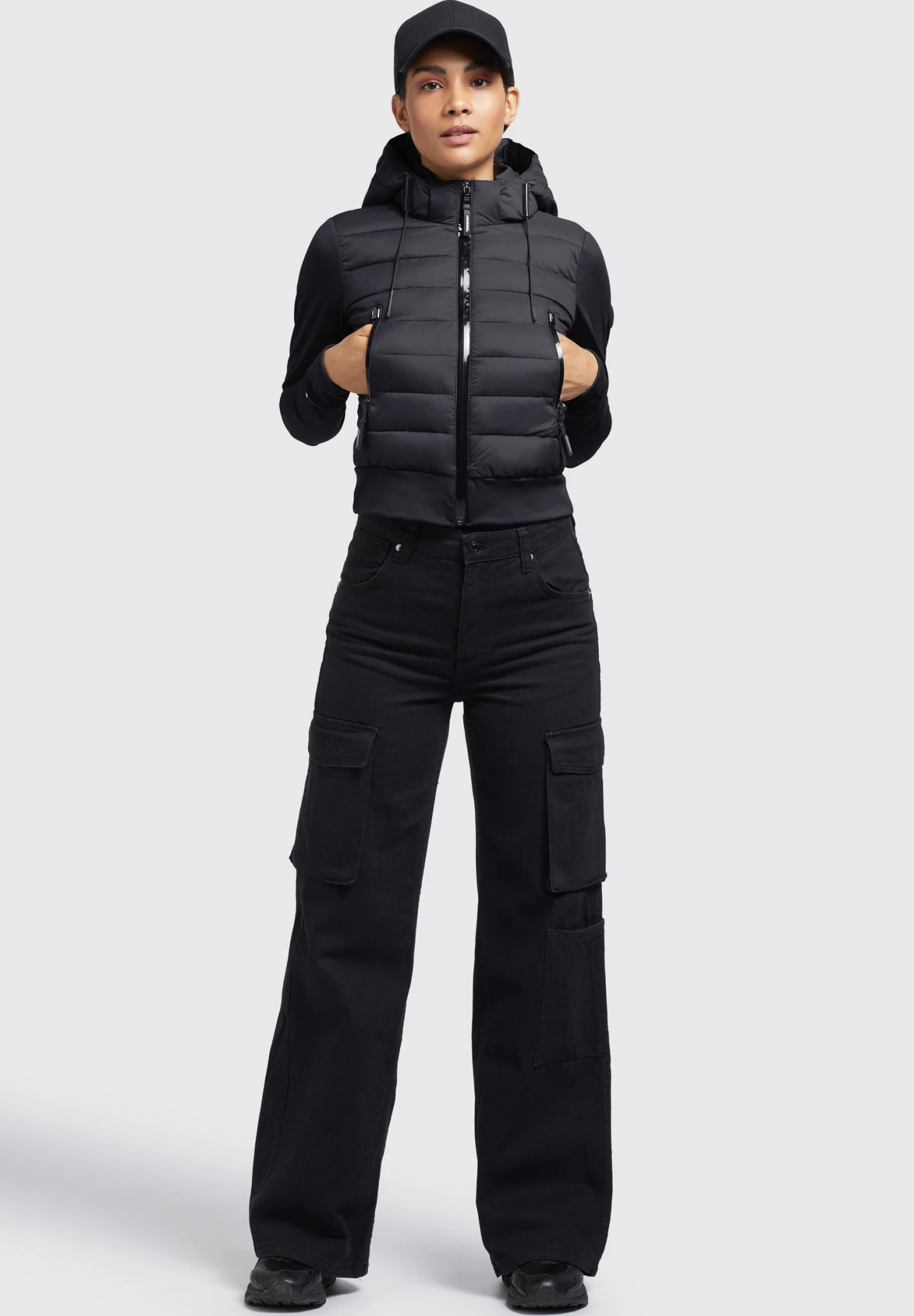 Khujo Dalis Matt - Chaqueta De Entretiempo - Schwarz 4 Khujo Dalis Matt - Chaqueta De Entretiempo - Schwarz - Imagen 2