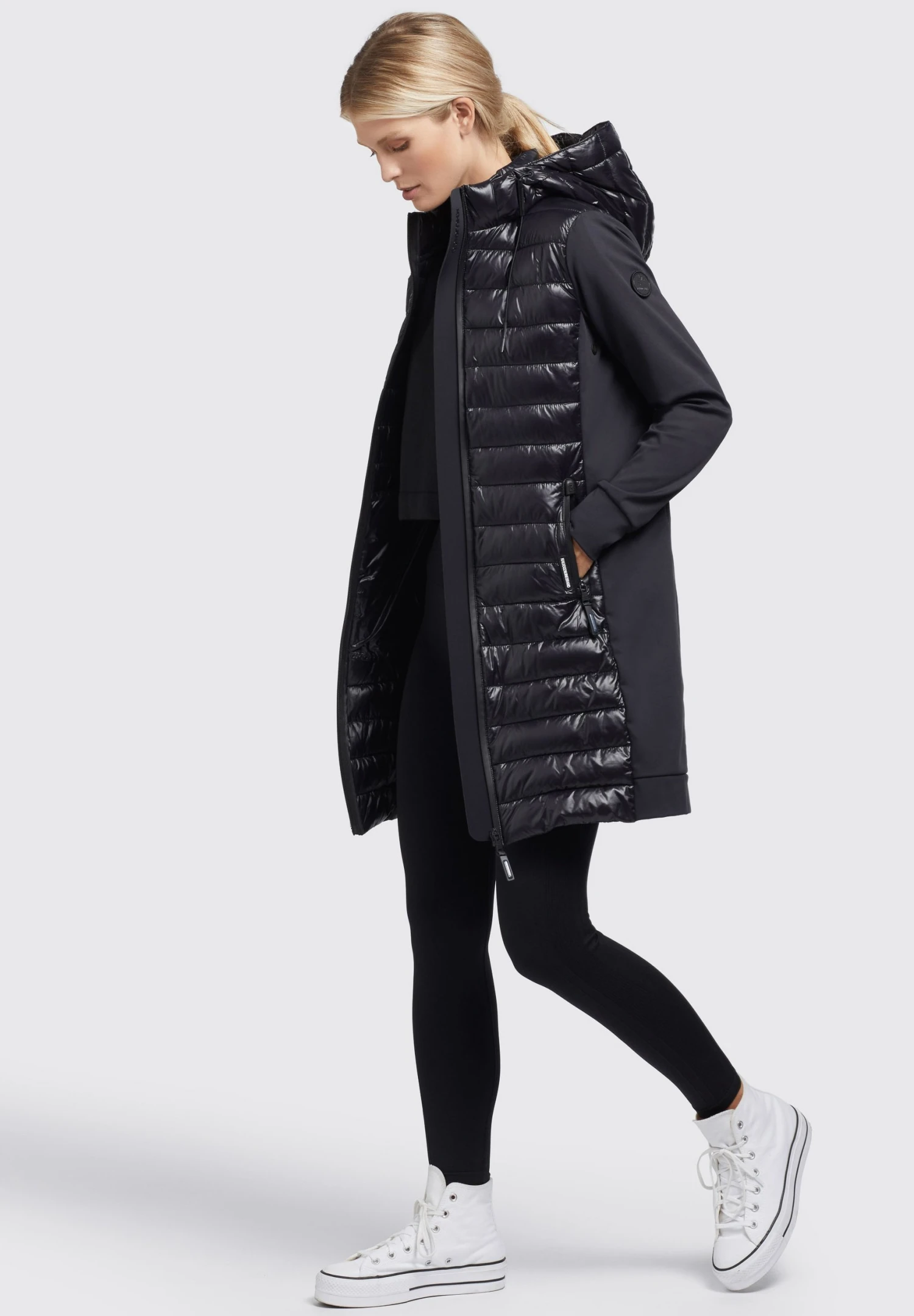 Khujo Ruth Shiny - Abrigo De Invierno - Schwarz 8 Khujo Ruth Shiny - Abrigo De Invierno - Schwarz - Imagen 6