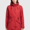 Khujo Felina - Impermeable - Rot 2 Khujo Felina - Impermeable - Rot -Tienda Ropa Moderna fc9e0d67184a4ac39fb1028676d055b9