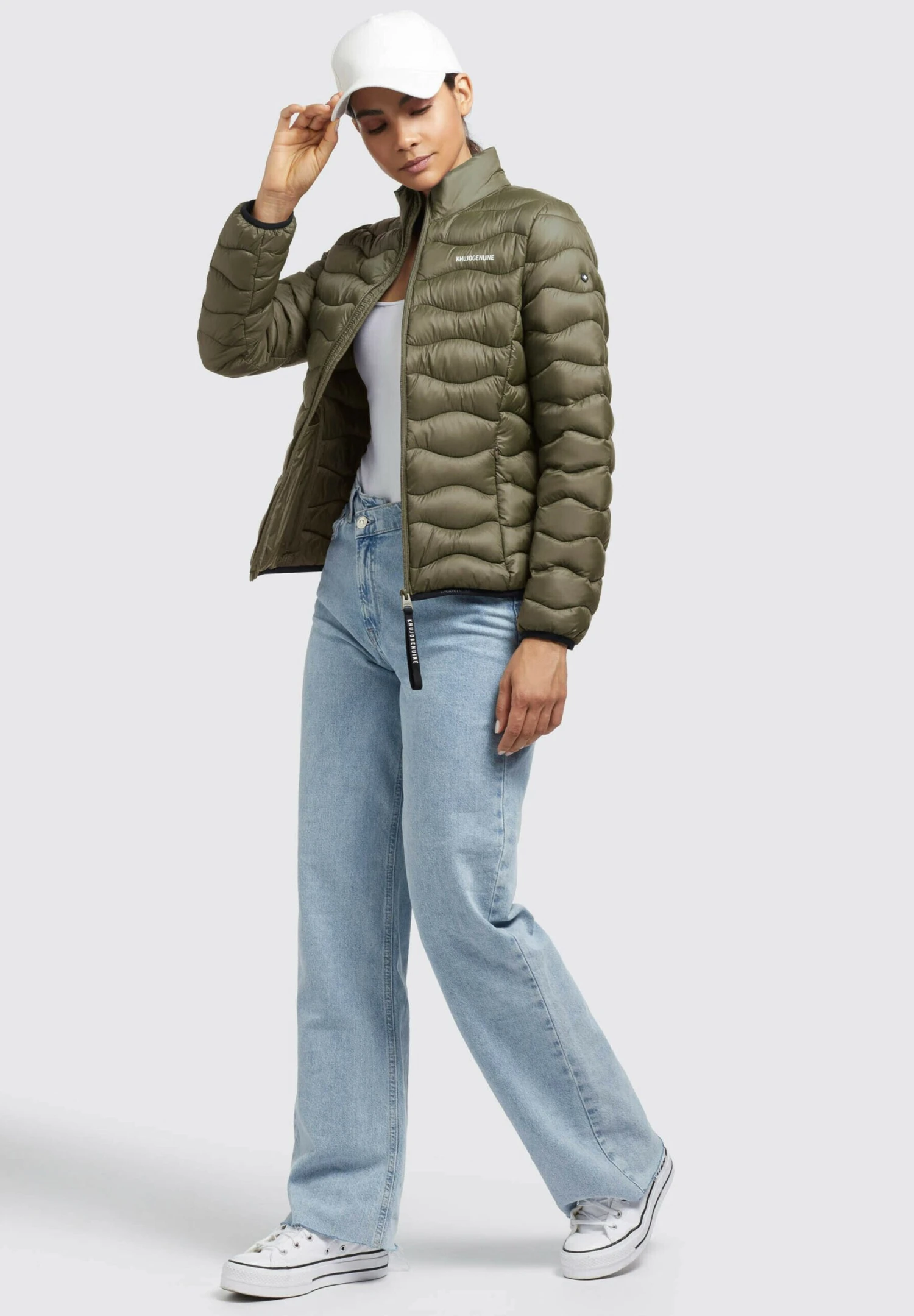 Khujo Eleni - Chaqueta De Entretiempo - Olivgrün 6 Khujo Eleni - Chaqueta De Entretiempo - Olivgrün - Imagen 4