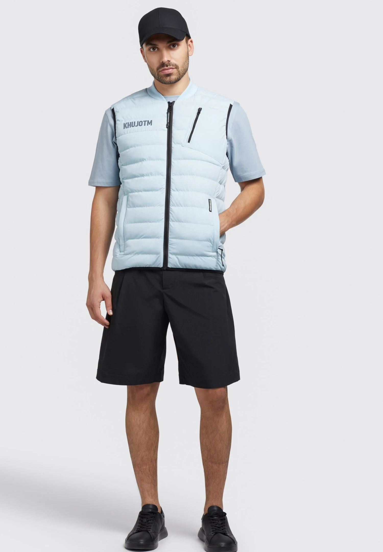 Khujo Reman Matt - Chaleco - Hellblau 4 Khujo Reman Matt - Chaleco - Hellblau - Imagen 2
