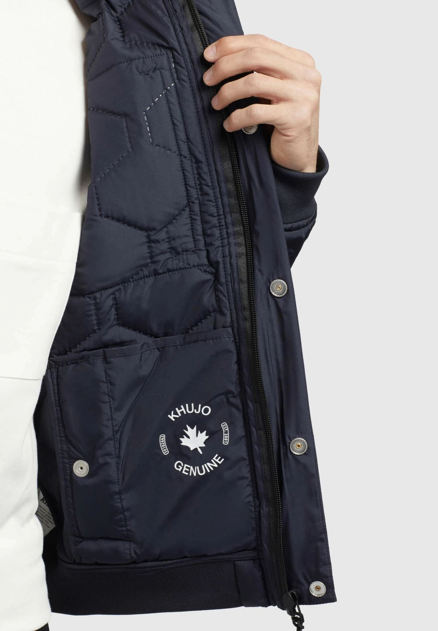 Khujo Carlson - Chaqueta De Entretiempo - Dunkelblau 9 Khujo Carlson - Chaqueta De Entretiempo - Dunkelblau - Imagen 7